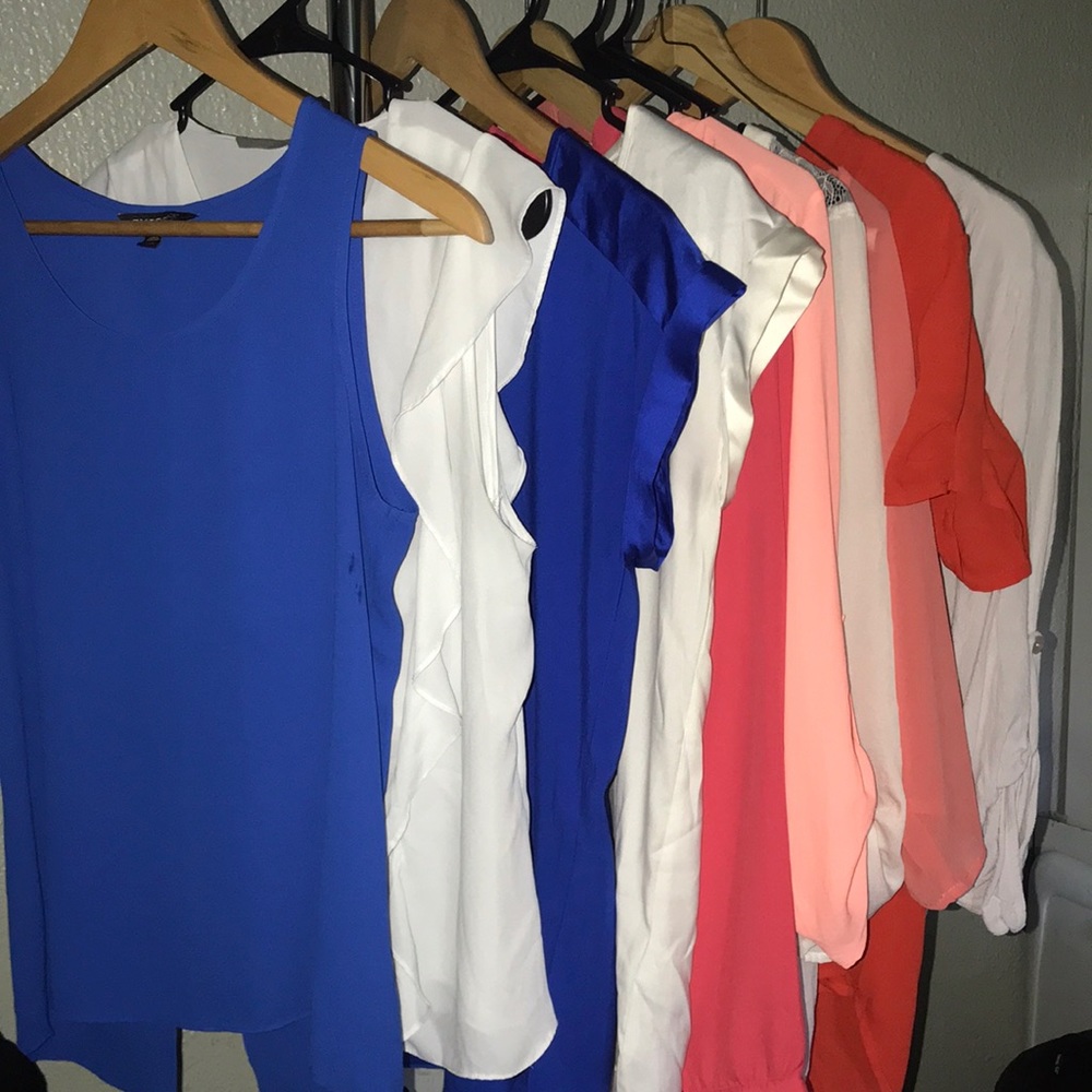 10 Shirts ~ Zara Express, Lush, Forever 21 - Picture 1 of 16